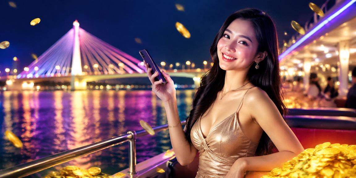 Giao diện ứng dụng casino xsbinhthuan với đèn neon tại Cần Thơ