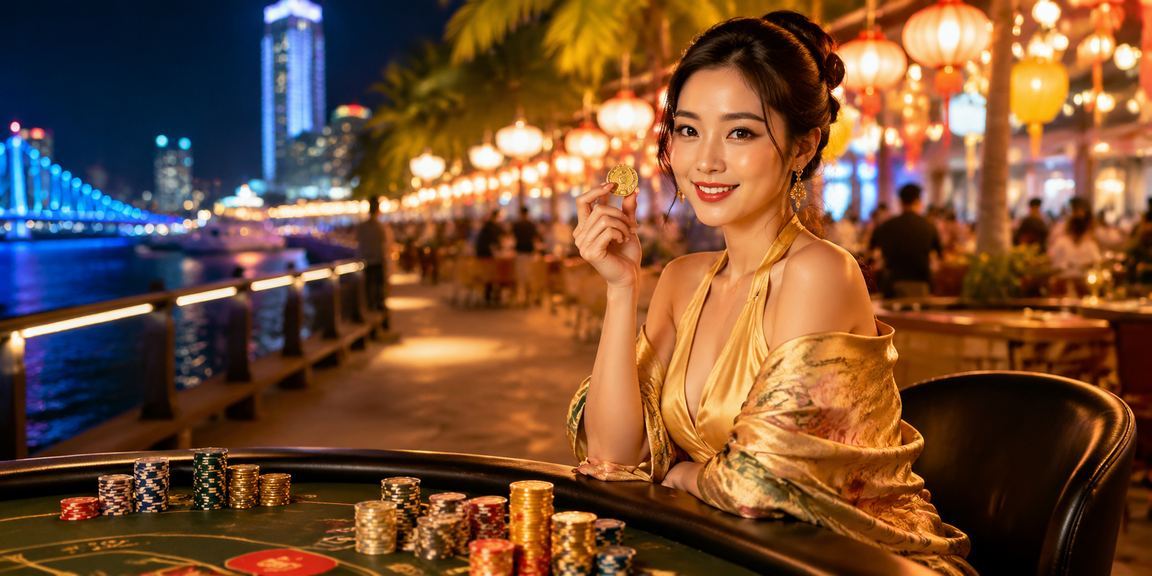 Người chơi Baccarat tại chợ đêm Đà Nẵng trải nghiệm casino trực tuyến