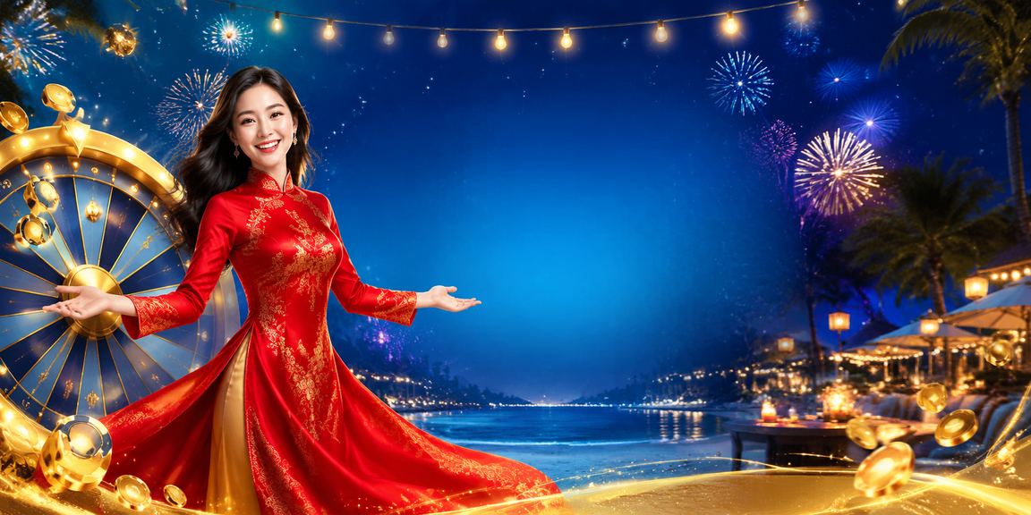 Người phụ nữ mặc áo dài tại Phú Quốc chơi roulette trên thiết bị di động