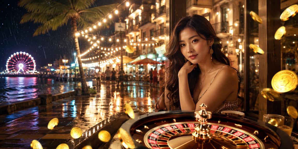 Bàn roulette tại Phú Quốc với không khí sôi động mùa lễ hội